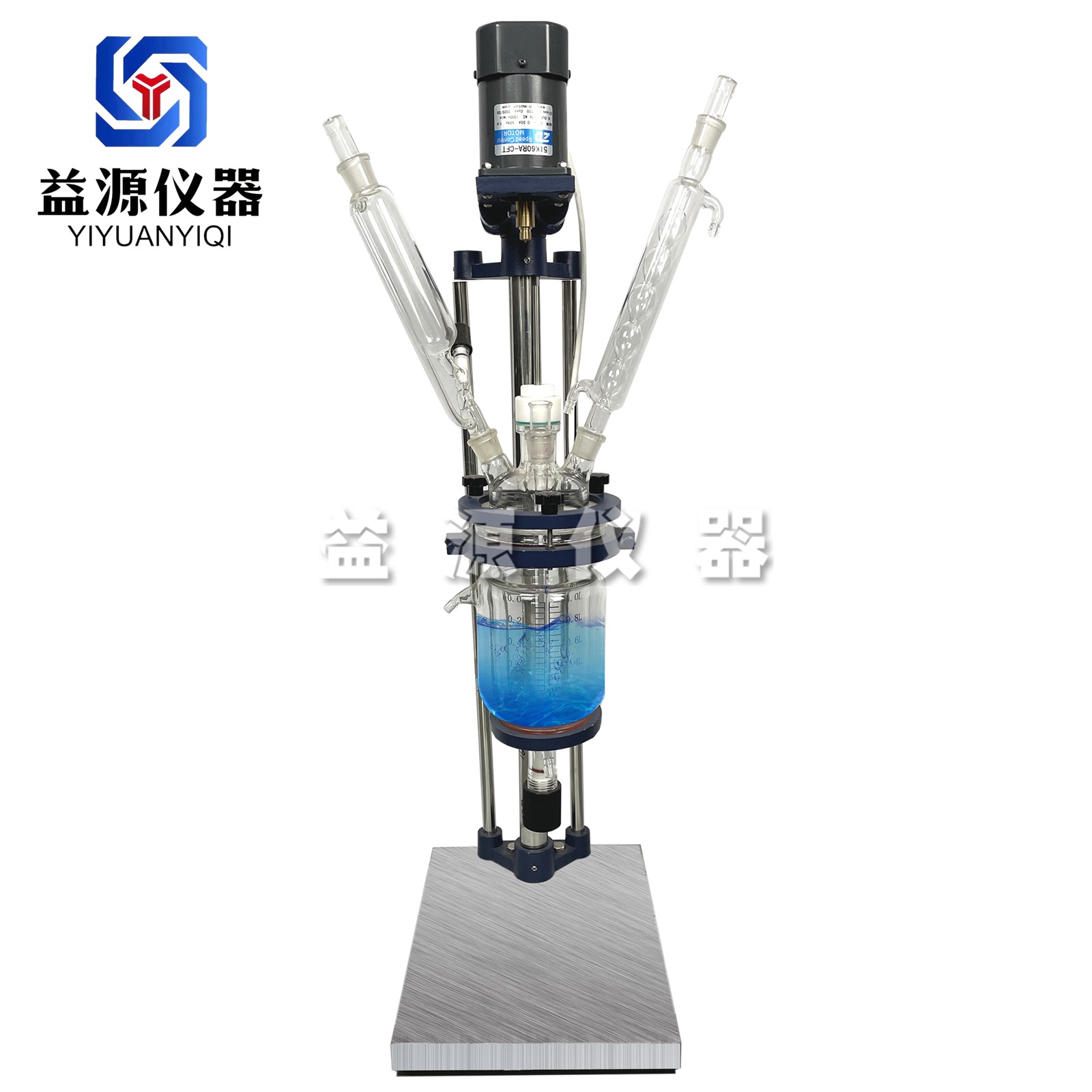 河南益源儀器雙層玻璃反應釜的優